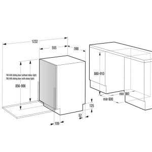 Ugradbena perilica posuđa Gorenje GV663B65XXL Ugradbena perilica posuđa Gorenje GV663B65XXL