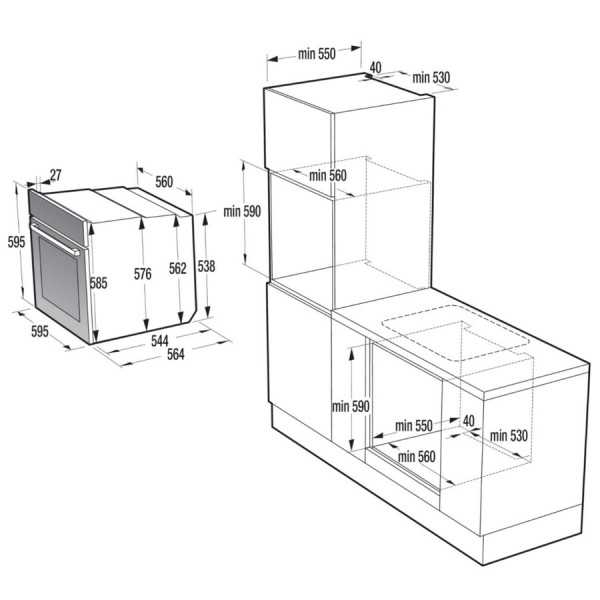 Ugradbena pećnica Gorenje BPS6747A06BG Ugradbena pećnica Gorenje BPS6747A06BG