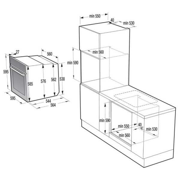 Ugradbena pećnica Gorenje BOP6737E02BK Ugradbena pećnica Gorenje BOP6737E02BK