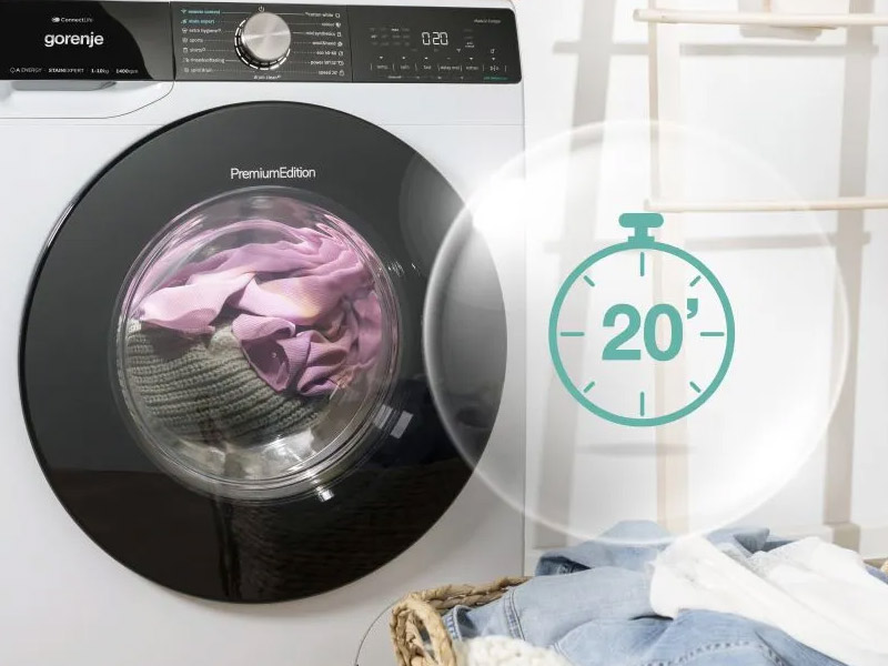 Gorenje perilice rublja Speed 20' program 20 minuta
